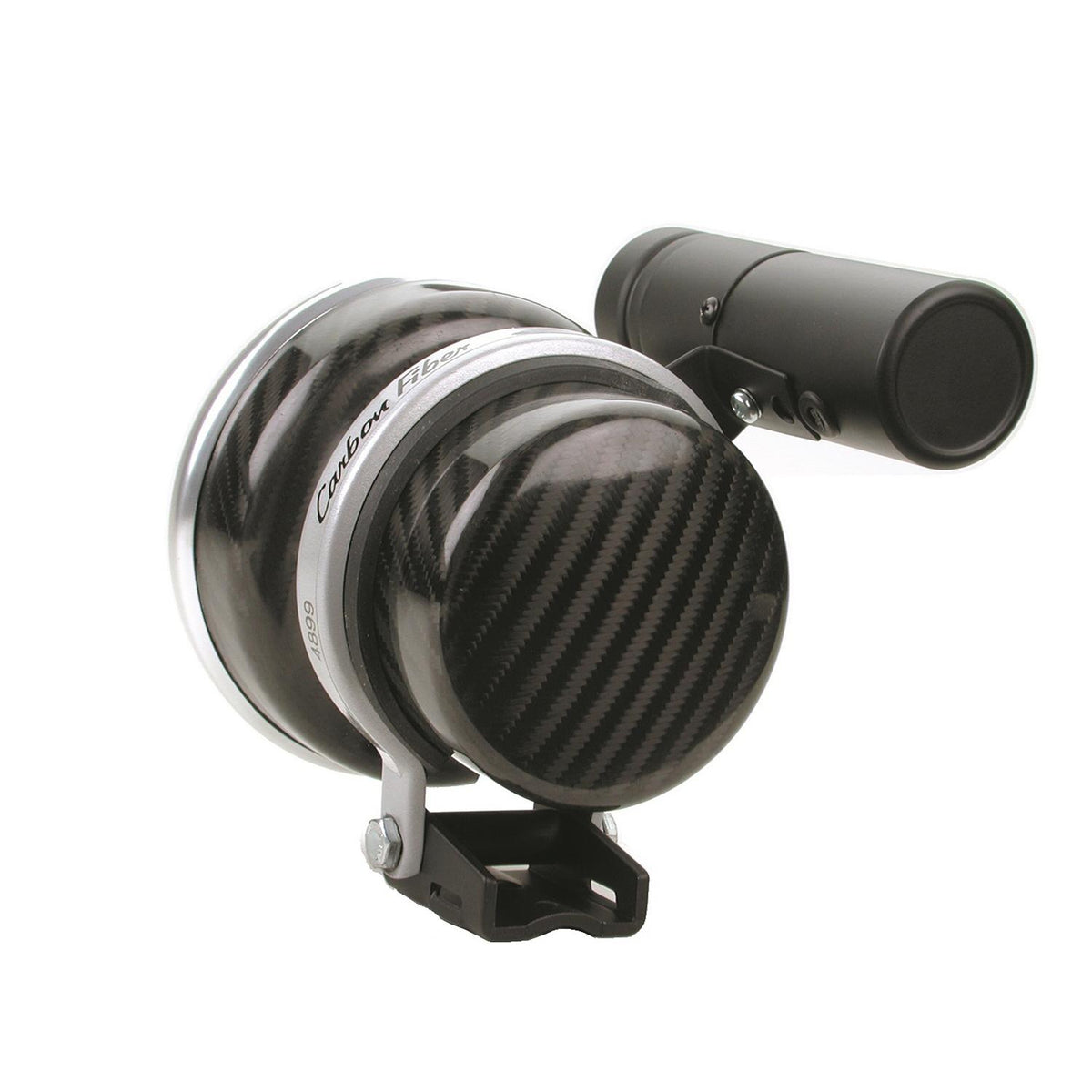 Auto Meter GAUGE COVER, FOR 5" PEDESTAL TACHOMETER, CARBON FIBER CUP - 2155