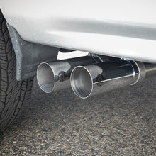 AFE Rebel Series 3 IN to 2-1/2 IN 409 Stainless Steel Cat-Back Exhaust w/ Polish Tip - 49-44098-P
