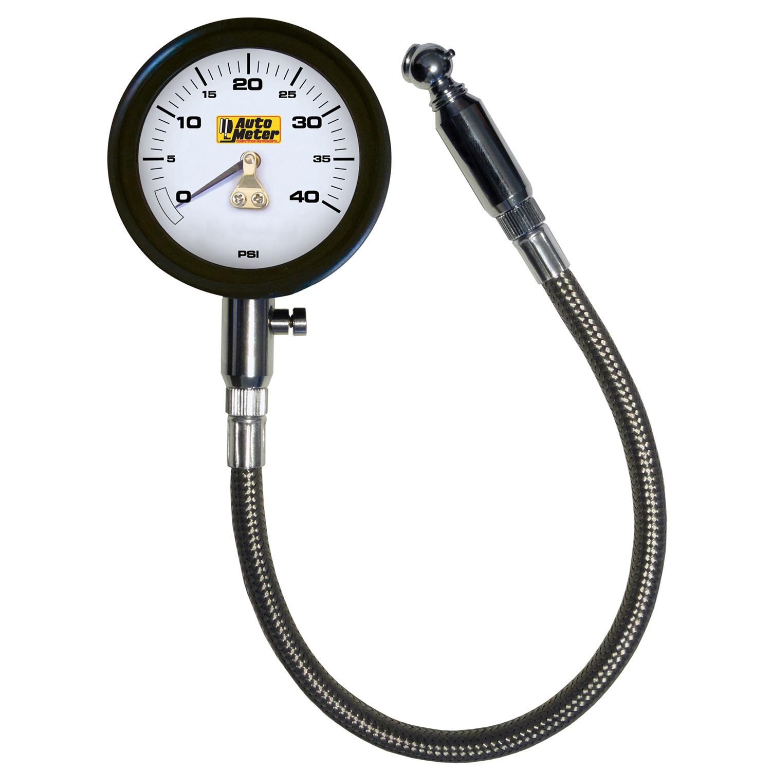 Auto Meter TIRE PRESSURE, 0-40 PSI - 2162