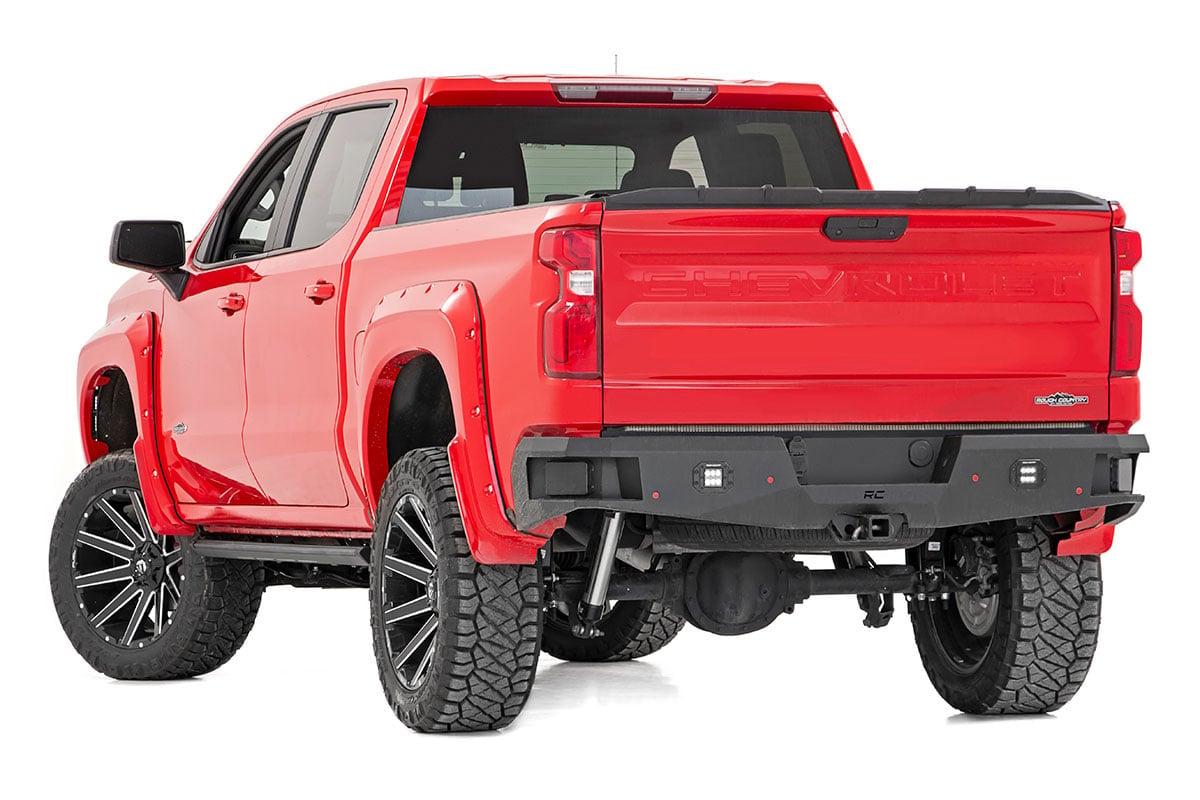 Rough Country 6 Inch Lift Kit Mono Leaf Rear Vertex Chevy Silverado 1500 4WD (22-24) (2022-2024 Silverado 1500) - 21650