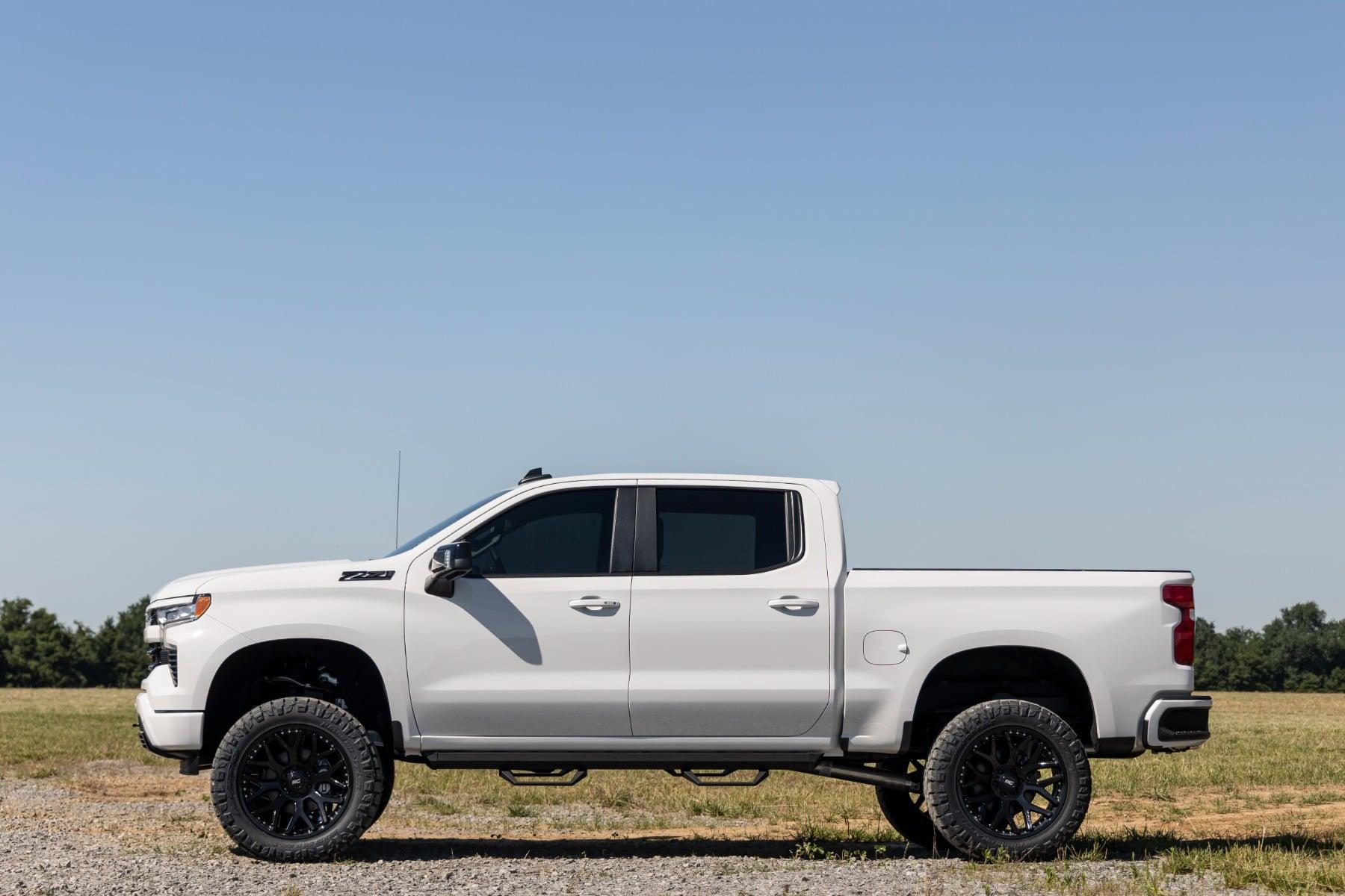 Rough Country 6 Inch Lift Kit Mono Leaf Rear Vertex Chevy Silverado 1500 4WD (25-26) (2025-2026 Silverado 1500) - 21650_A