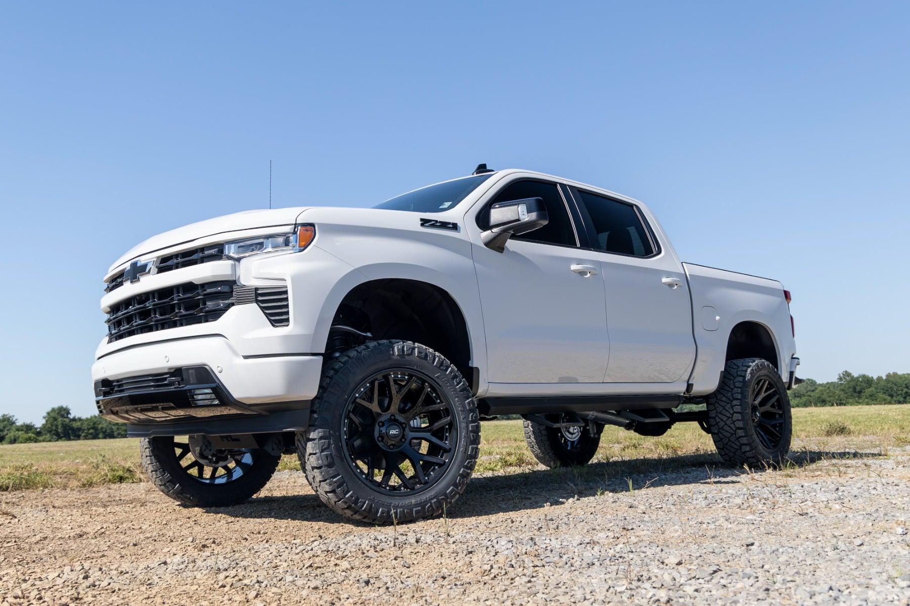 Rough Country 6 Inch Lift Kit Mono Leaf Rear Vertex Chevy Silverado 1500 4WD (25-26) (2025-2026 Silverado 1500) - 21650_A