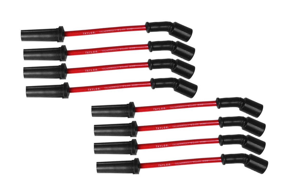TAYLOR CABLE Thundervolt 8.2 custom 8 cyl red - 84244