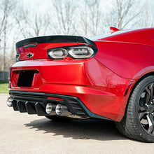 Corsa Valved Axle-Back - 4.5" Carbon Fiber Quad Tips - Polished Tips (2016-2024 Camaro SS / ZL1) - 21789CF
