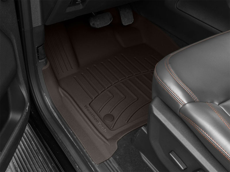 WeatherTech 25-26 Ford Expedition 1st Row Front FloorLiner HP - Cocoa
