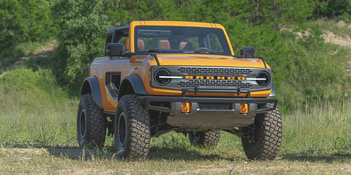 Anchor Room Tint Kit - Head Light Surround (2021-2025 Bronco) - 21FB_HSC