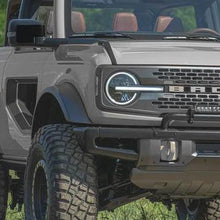 Anchor Room Mirror Back Blackout Vinyl - Black Carbon Fiber (+$15.00) (2021-2025 Bronco) - 21FB_MBB_CF