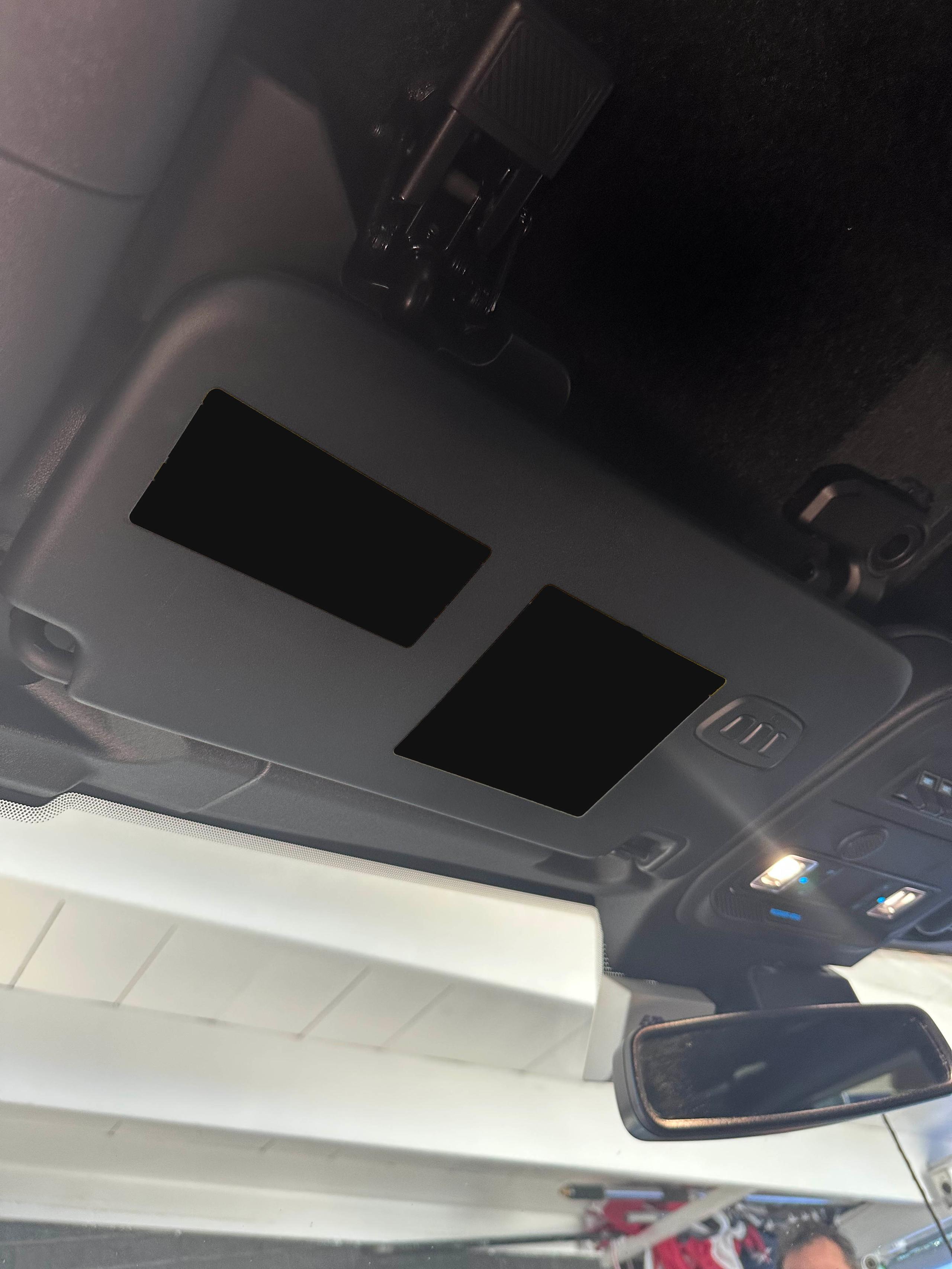 Anchor Room Visor Covers - (2021-2023 Explorer) - 09F016FE_VCM