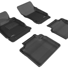 3D MAXpider 2011-2019 Infiniti Q70/M37 Kagu 1st & 2nd Row Floormats - Black