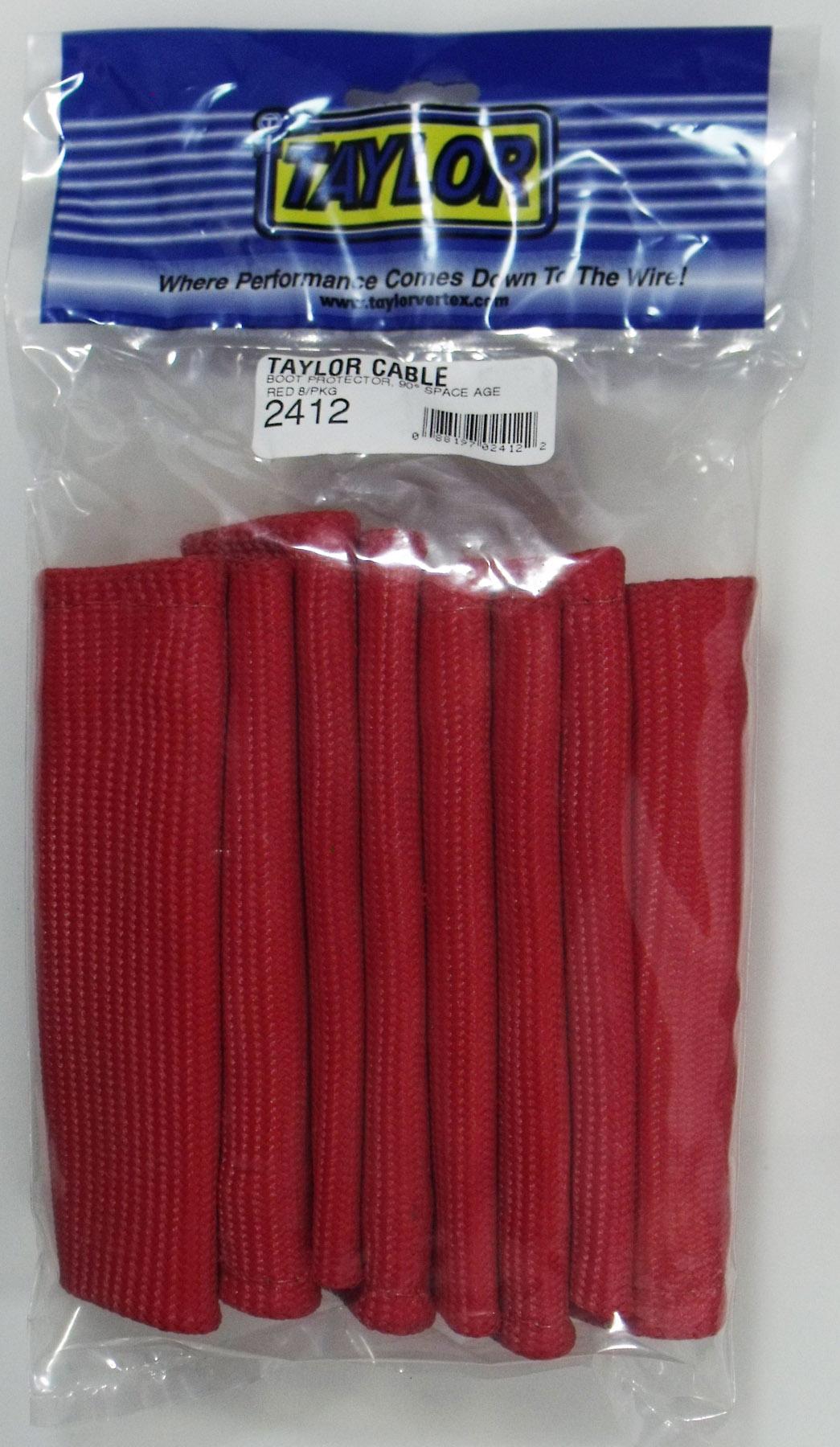 TAYLOR CABLE Space Age 90 Boot Protector red - 2412