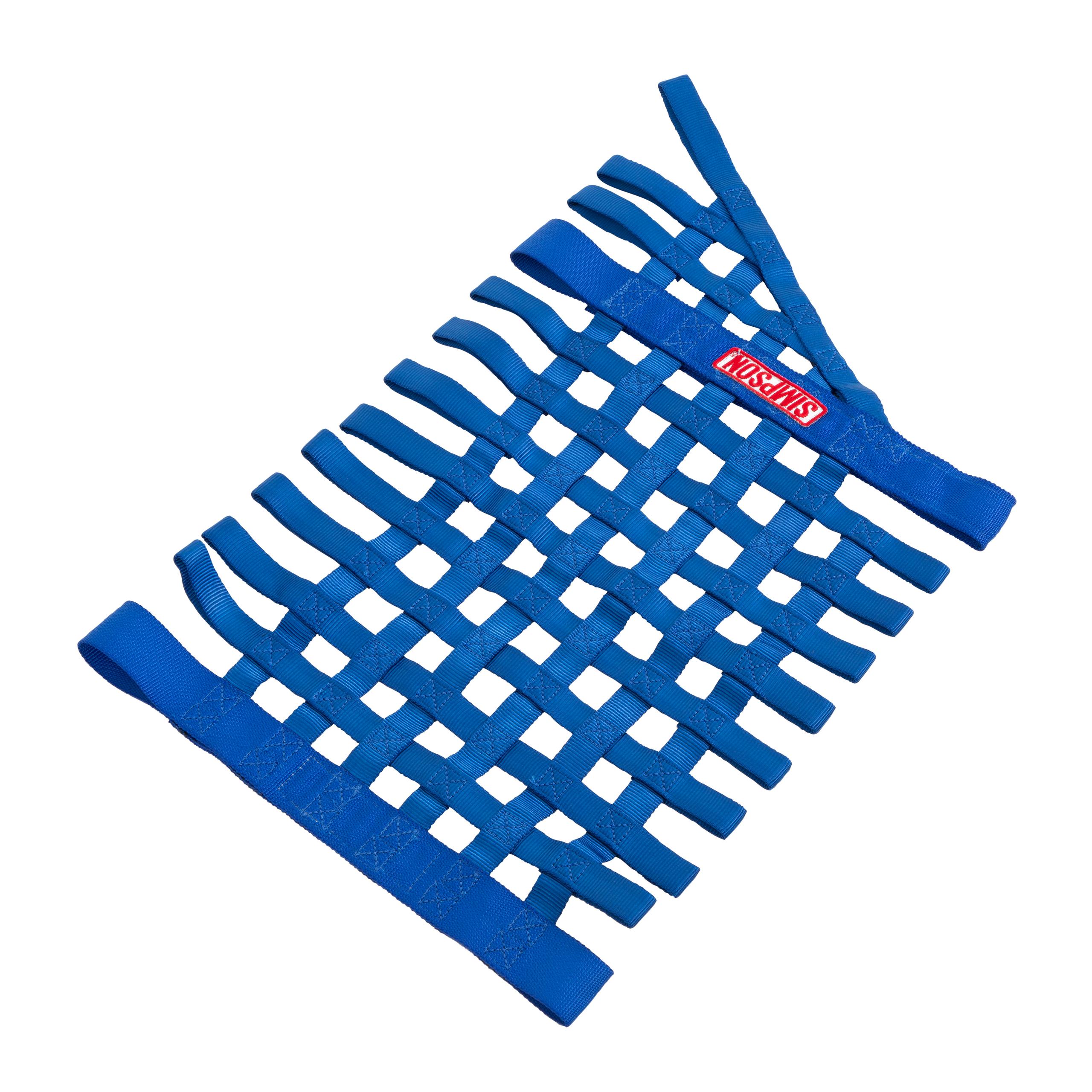 Simpson Racing Standard Stock Car Window Net - 36004BL
