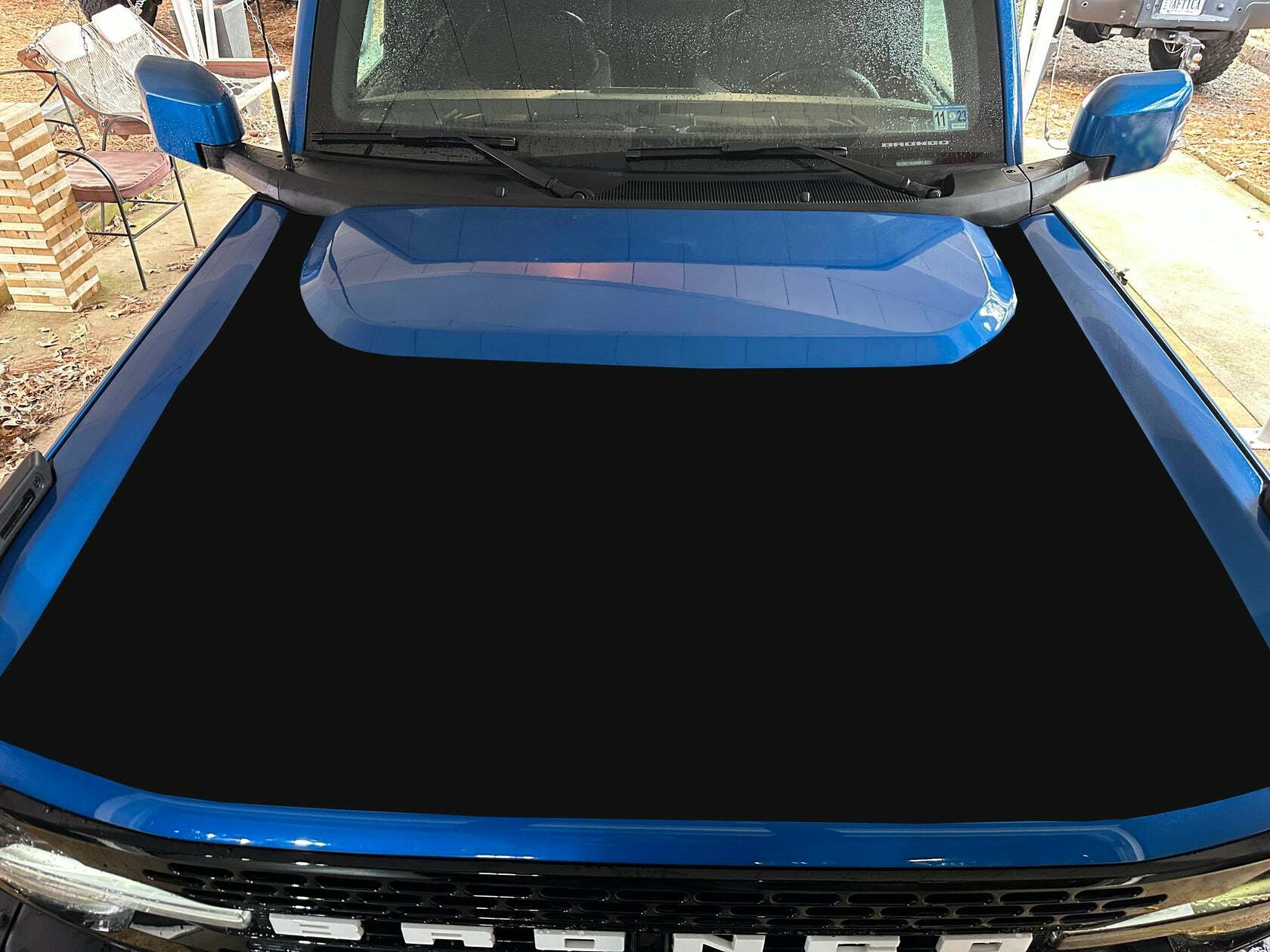 Anchor Room Hood Center Accent Decal (2021-2025 Bronco) - 21FB_HCA_M