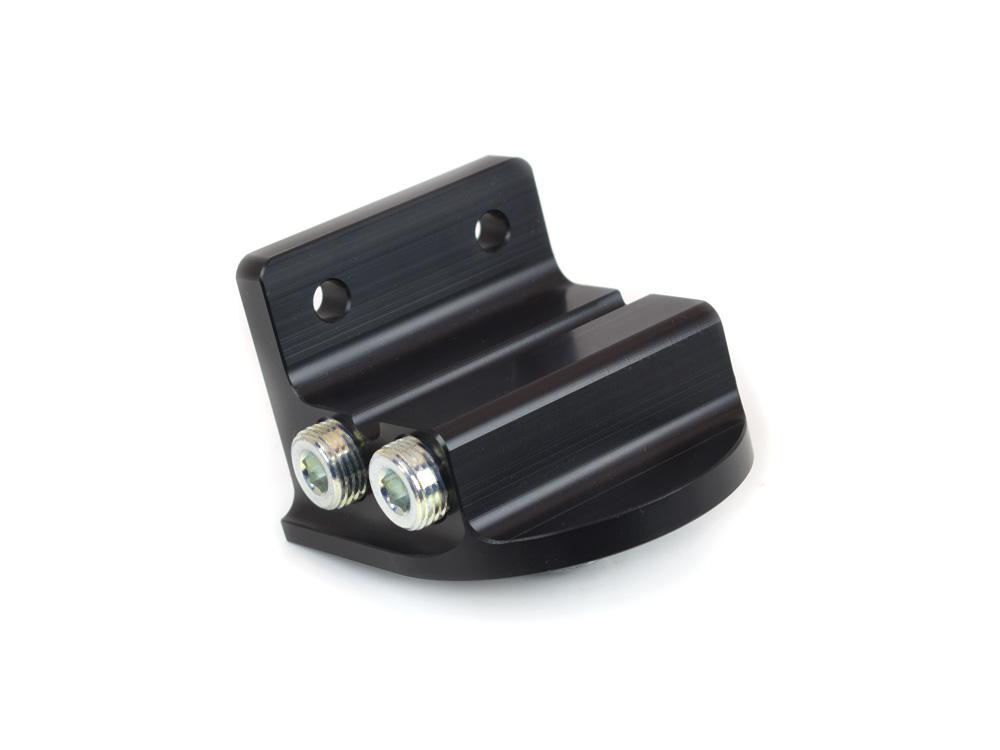 Canton Racing Aluminum Remote Oil Filter Mount Small Block Chevy Thread Filters - 22-620