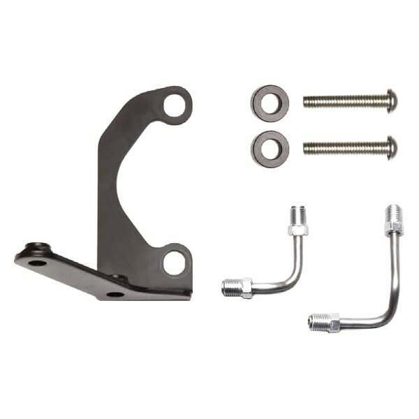 Wilwood Tandem Remote Master Cylinder to Prop valve Bracket L/H & Line Kit - 220-14247