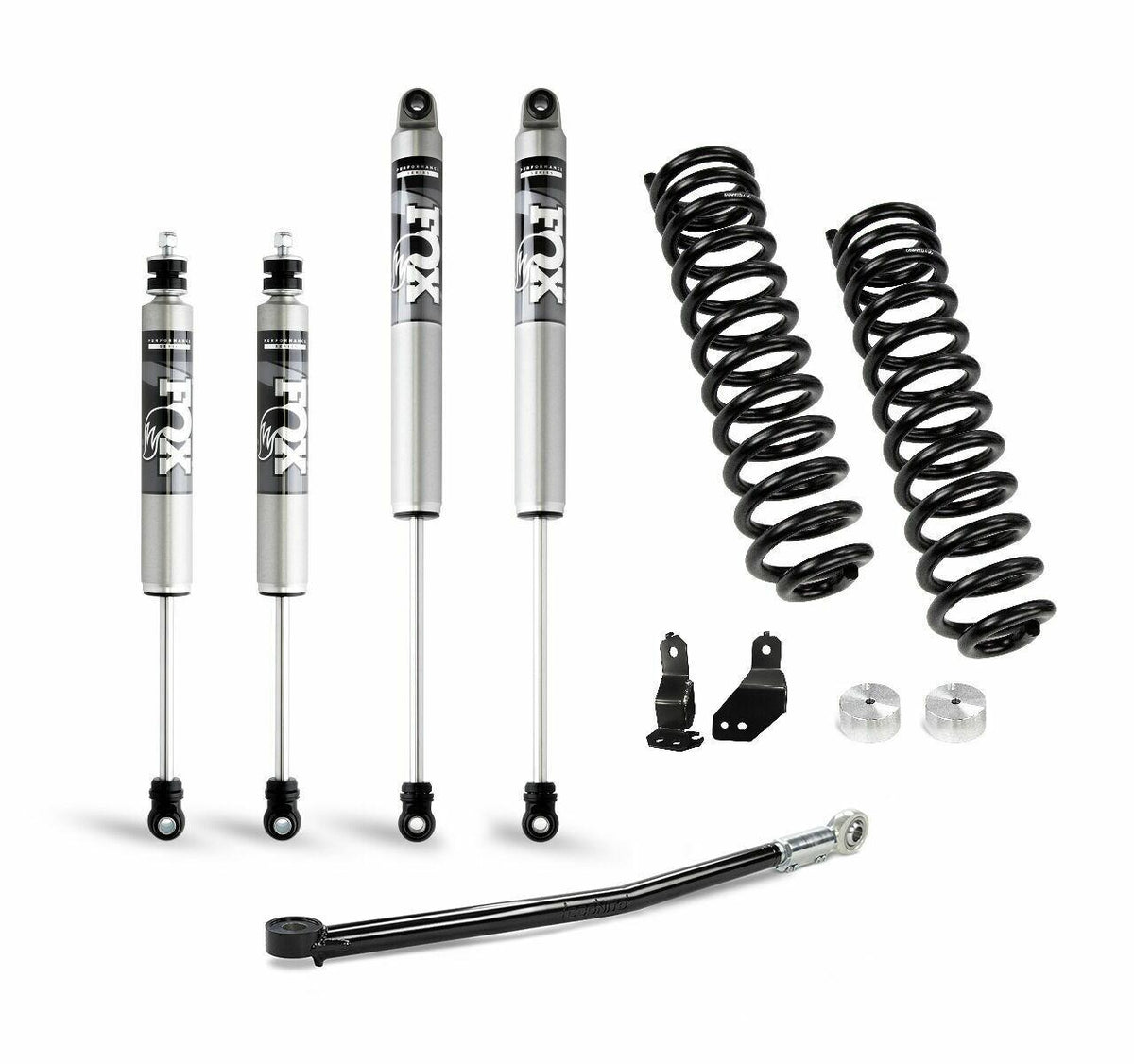 Cognito Motorsports 2-Inch Performance Leveling Kit with Fox PS 2.0 IFP Shocks for 17-23 Ford Super Duty F-450 Trucks (2017-2023 F-450 Super Duty) - 220-P1217
