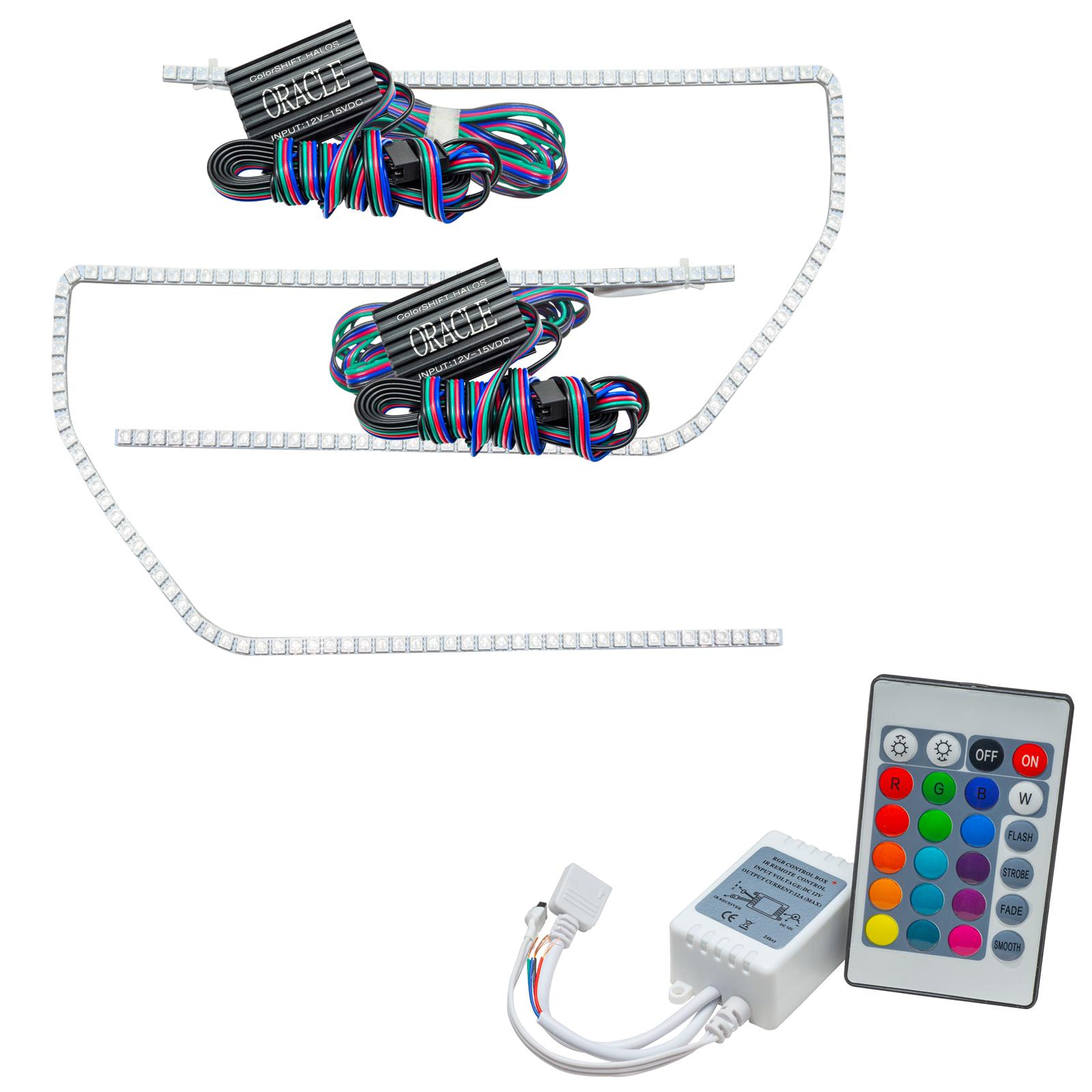 Oracle Lighting Perimeter Halo Kit, Colorshift - Simple (2010-2014 F-150) - 2203-504