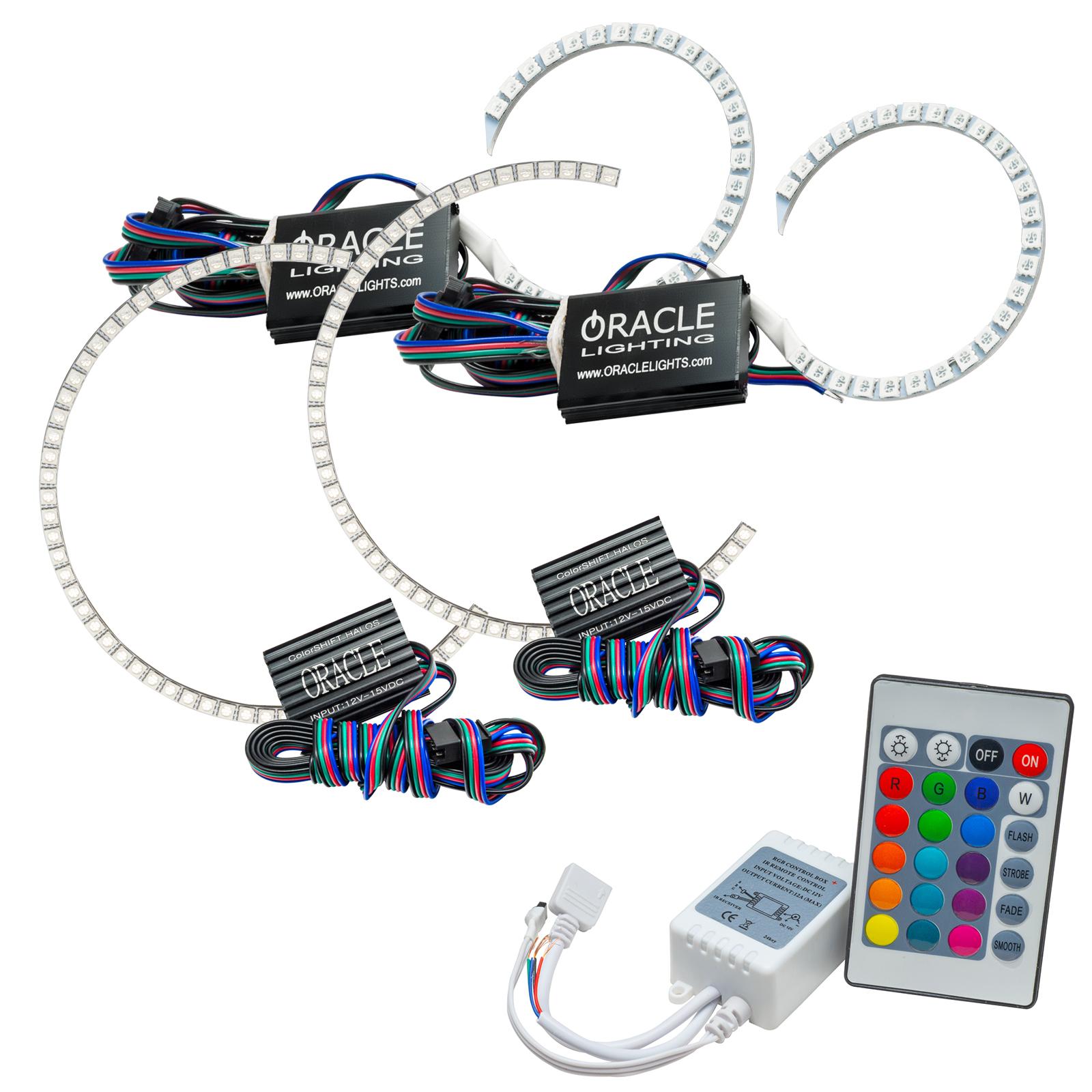 Oracle Lighting Colorshift Halo Kit, Colorshift - Simple (2006-2013 Impala) - 2204-504