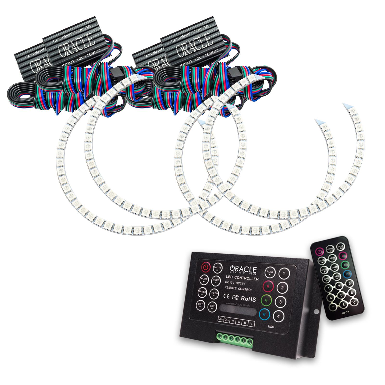 Oracle Lighting Colorshift(Tm) Halo Kit, Colorshift(Tm) 2.0 (2002-2004 RSX) - 2205-333