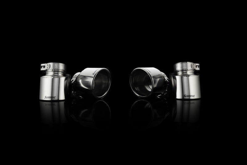 Akrapovic 2009-2014 BMW Tail pipe set (Titanium). (2010-2014 X5, X6) - TP-T/P/2