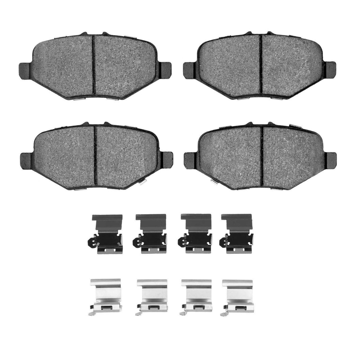 R1 Concepts R1 Super Duty Pads And Hardware Kit (Ford Explorer 2016-13, Flex 2019-13, Police Interceptor Sedan 2018-13, Police Interceptor Utility 2018-13, Taurus 2019-13; Lincoln MKS 2016-13, MKT 2019-17) - 2214-1612-01