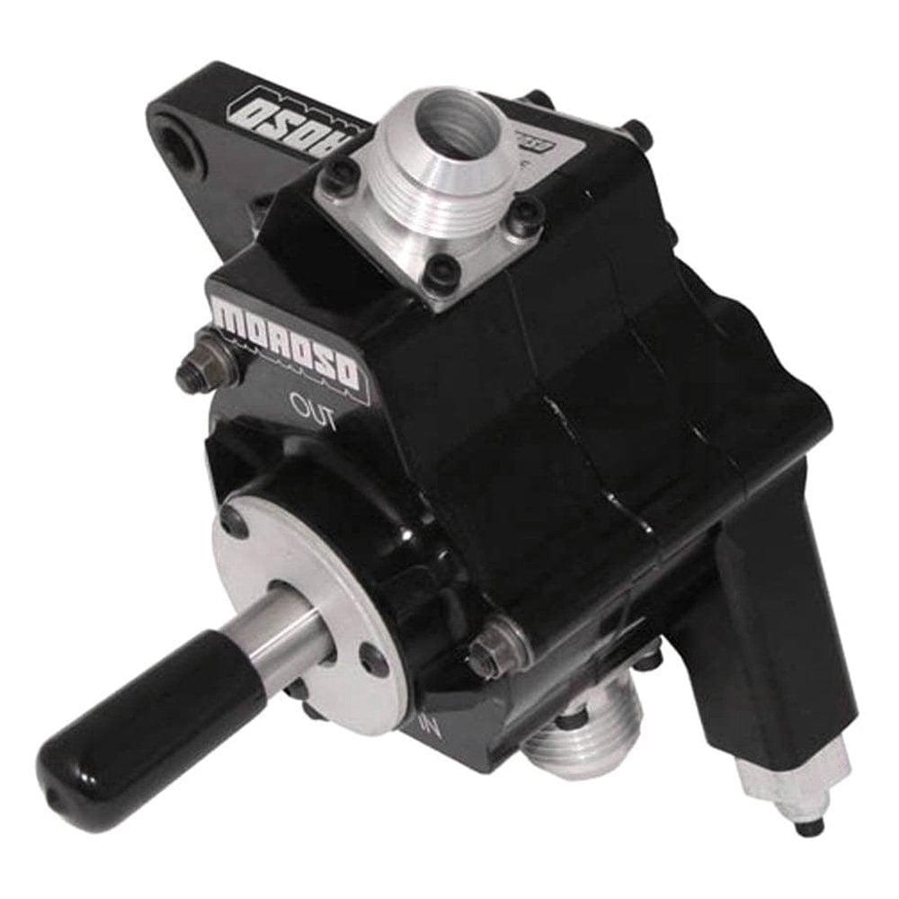 Moroso External Oil Pump, Single Stage, Black Series, Left Side, Door Car, .875 Pressure - 22251