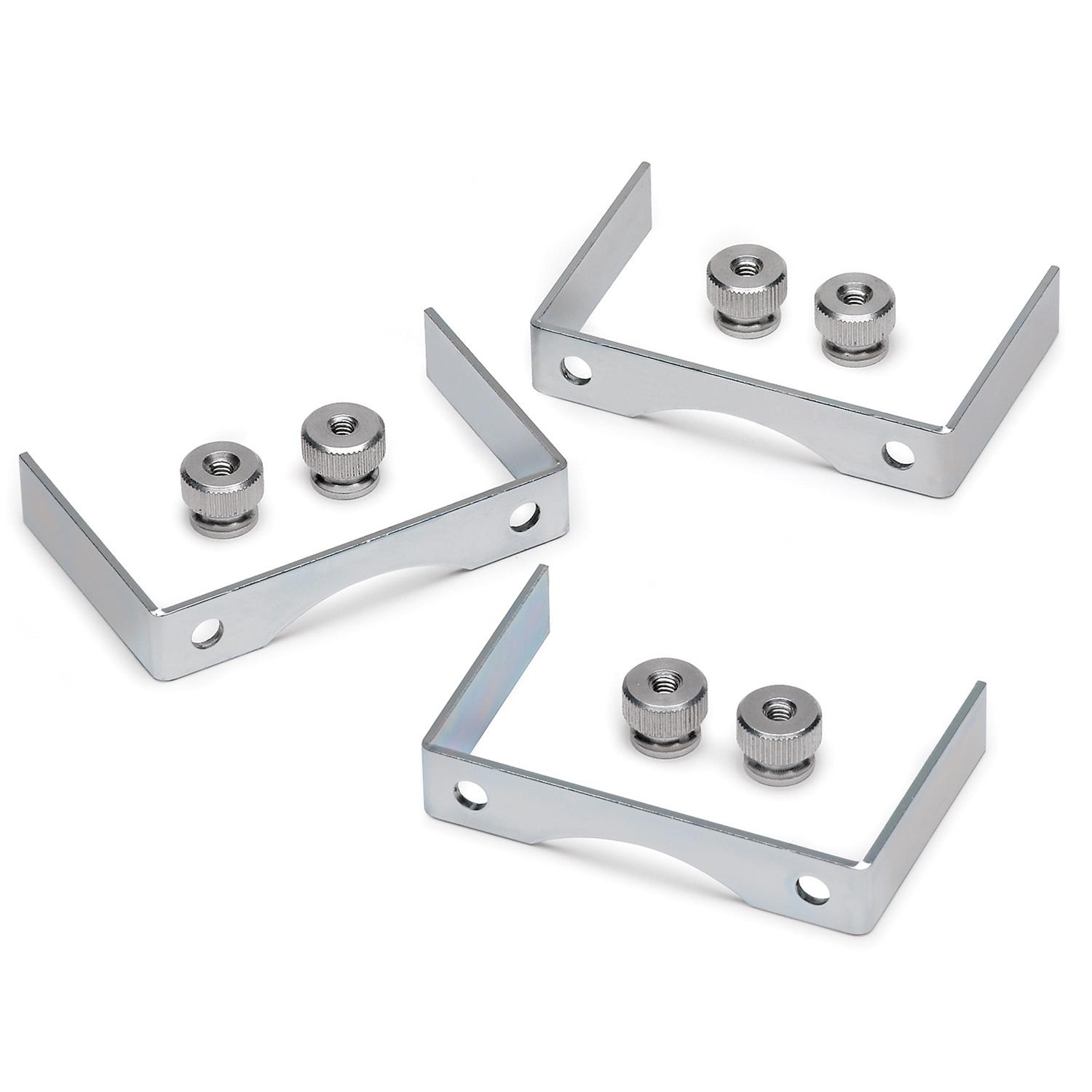 Auto Meter GAUGE BRACKET KIT, 2-5/8", ALUMINUM, QTY 3 - 2226