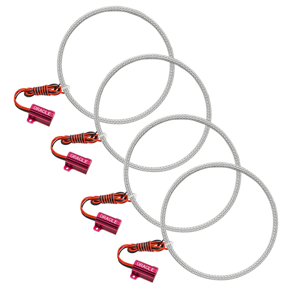 Oracle Lighting Led Halo Kit, Red (2005-2006 Crossfire) - 2228-003