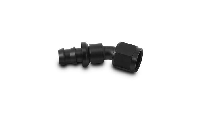 Vibrant Performance Push-On 30 Deg. Hose End Elbow Fitting, Size: -8An - 22308