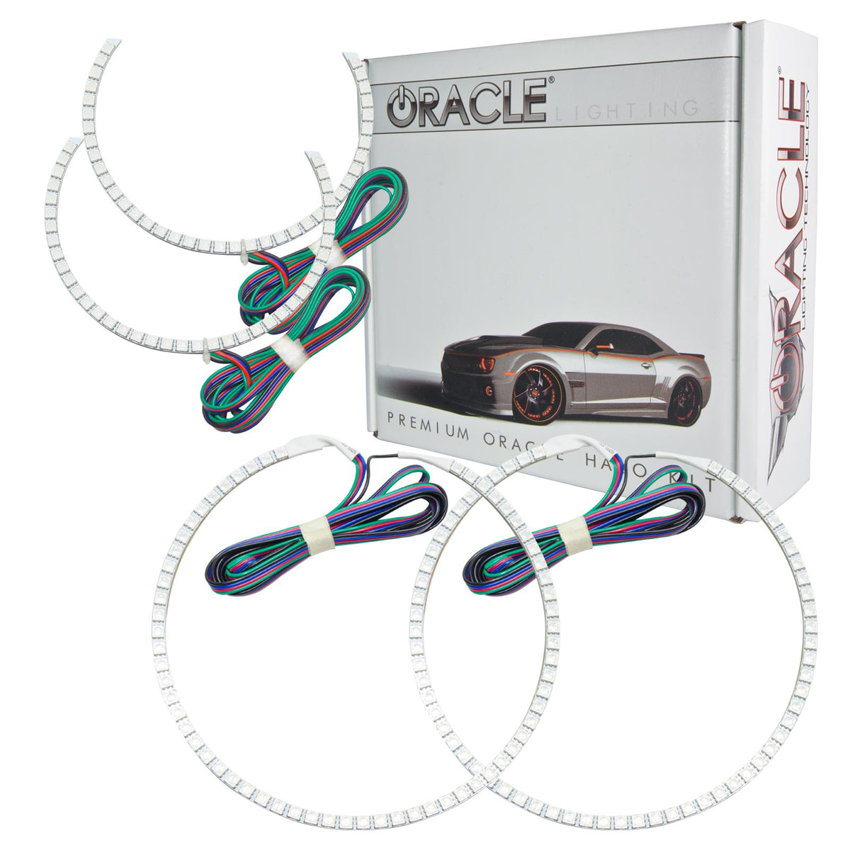 Oracle Lighting Colorshift Halo Kit, Colorshift - No Controller (2005-2007 Magnum) - 2231-334