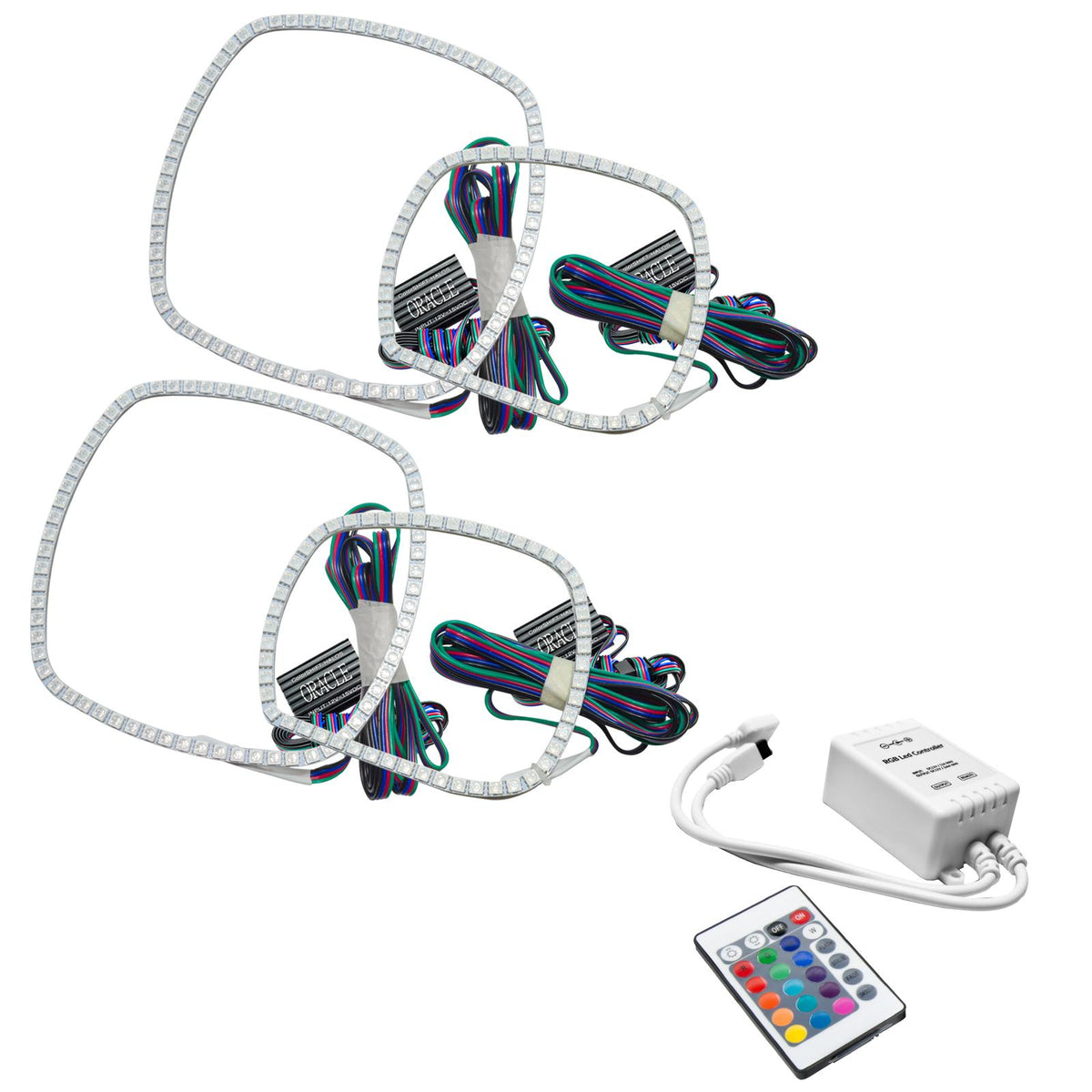 Oracle Lighting Colorshift Halo Kit, Colorshift - Simple (2011-2014 Charger) - 2234-504