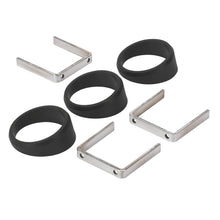 Auto Meter ANGLE RINGS, 3 PCS., BLACK, FOR 2-1/16" GAUGES - 2234