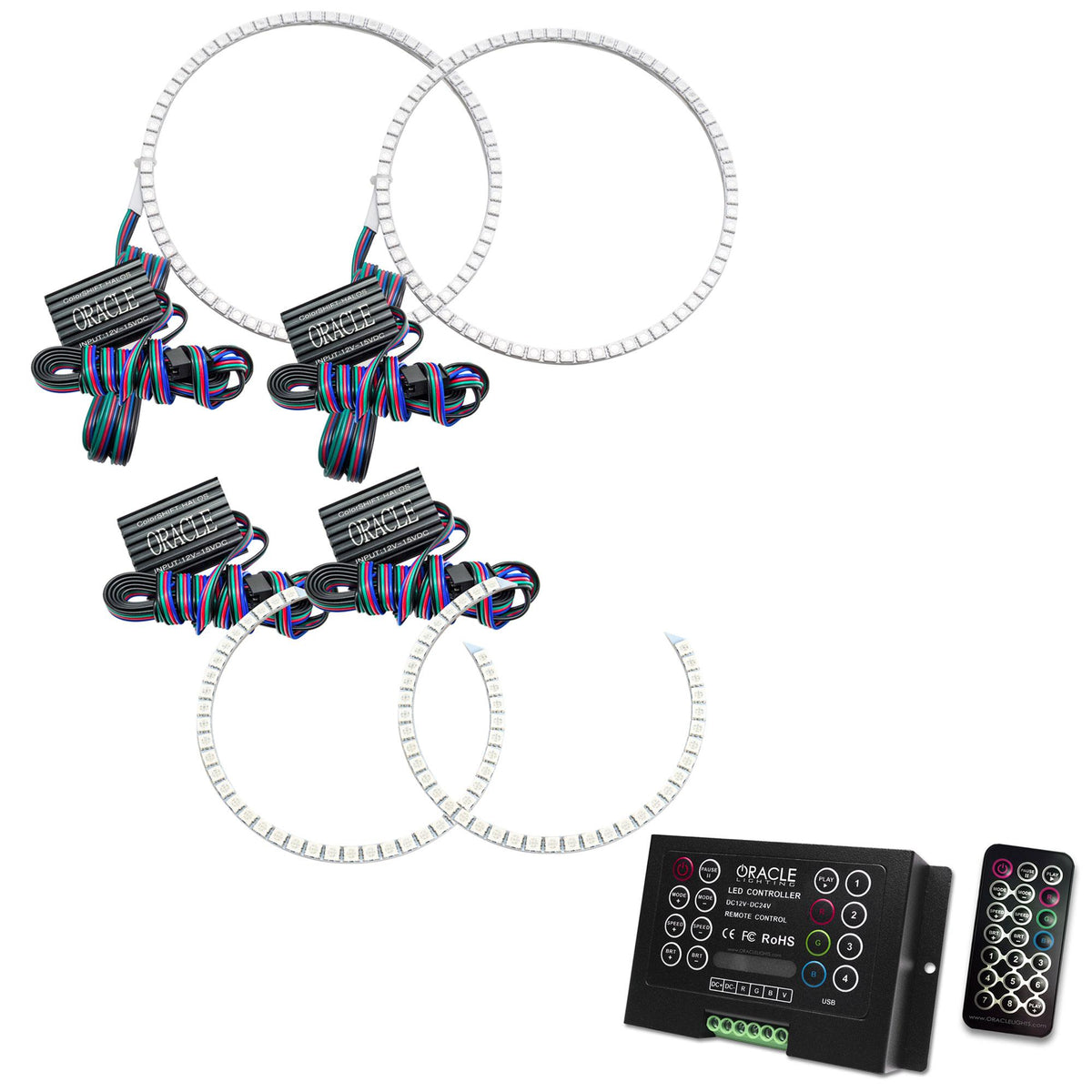 Oracle Lighting Colorshift Halo Kit, Colorshift 2.0 (2002-2005 Ram 1500, Ram 2500, Ram 3500, Ram 4000) - 2235-333