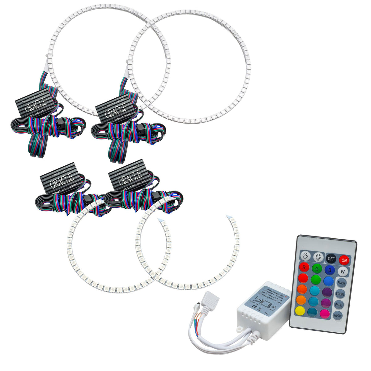 Oracle Lighting Colorshift Halo Kit, Colorshift - Simple (2002-2005 Ram 1500, Ram 2500, Ram 3500, Ram 4000) - 2235-504