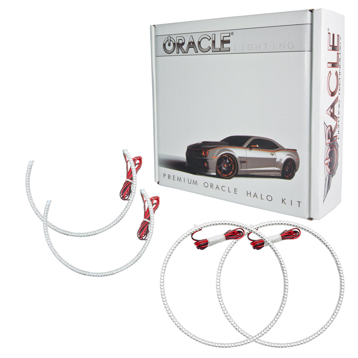 Oracle Lighting Led Halo Kit, White (2006-2008 Ram 1500, Ram 2500, Ram 3500, Ram 4000, Ram 4500, Ram 5500) - 2236-001