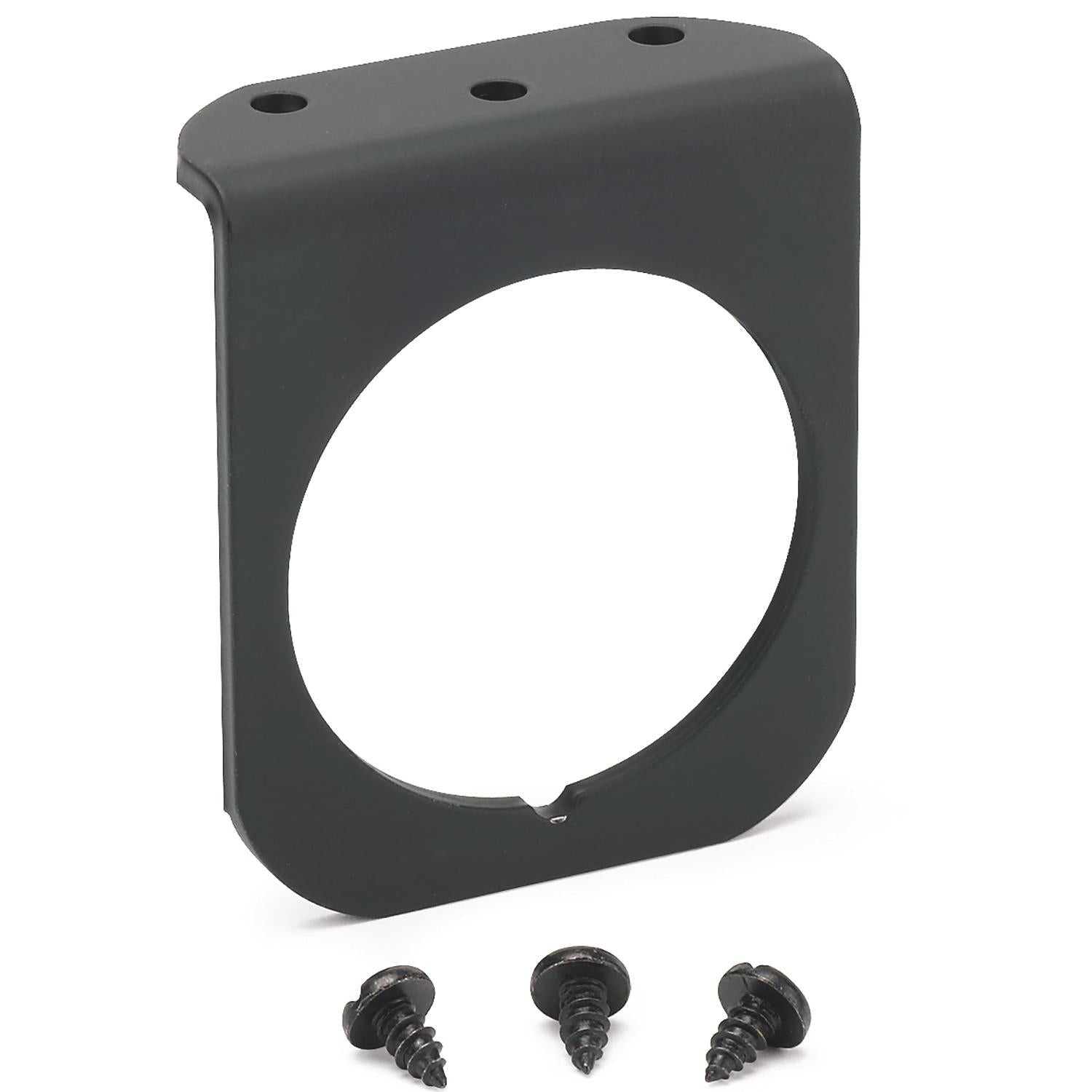 Auto Meter GAUGE MOUNTING PANEL, SINGLE, 2-1/16", BLACK, ALUMINUM - 2236