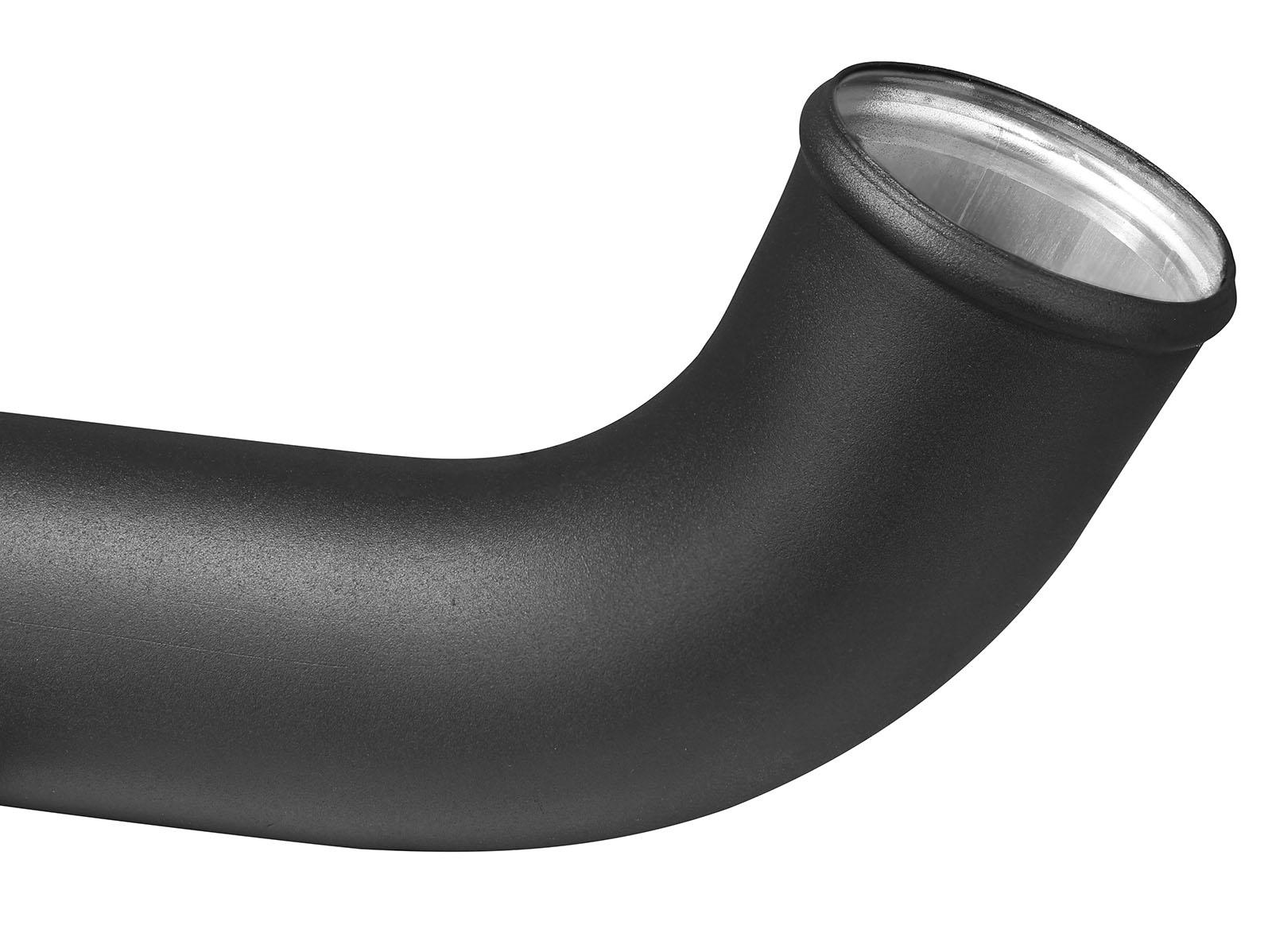 AFE BladeRunner 3 IN Aluminum Hot Charge Pipe Black (2001-2004 Silverado 2500 HD, Silverado 3500, Sierra 2500 HD, Sierra 3500) - 46-20046