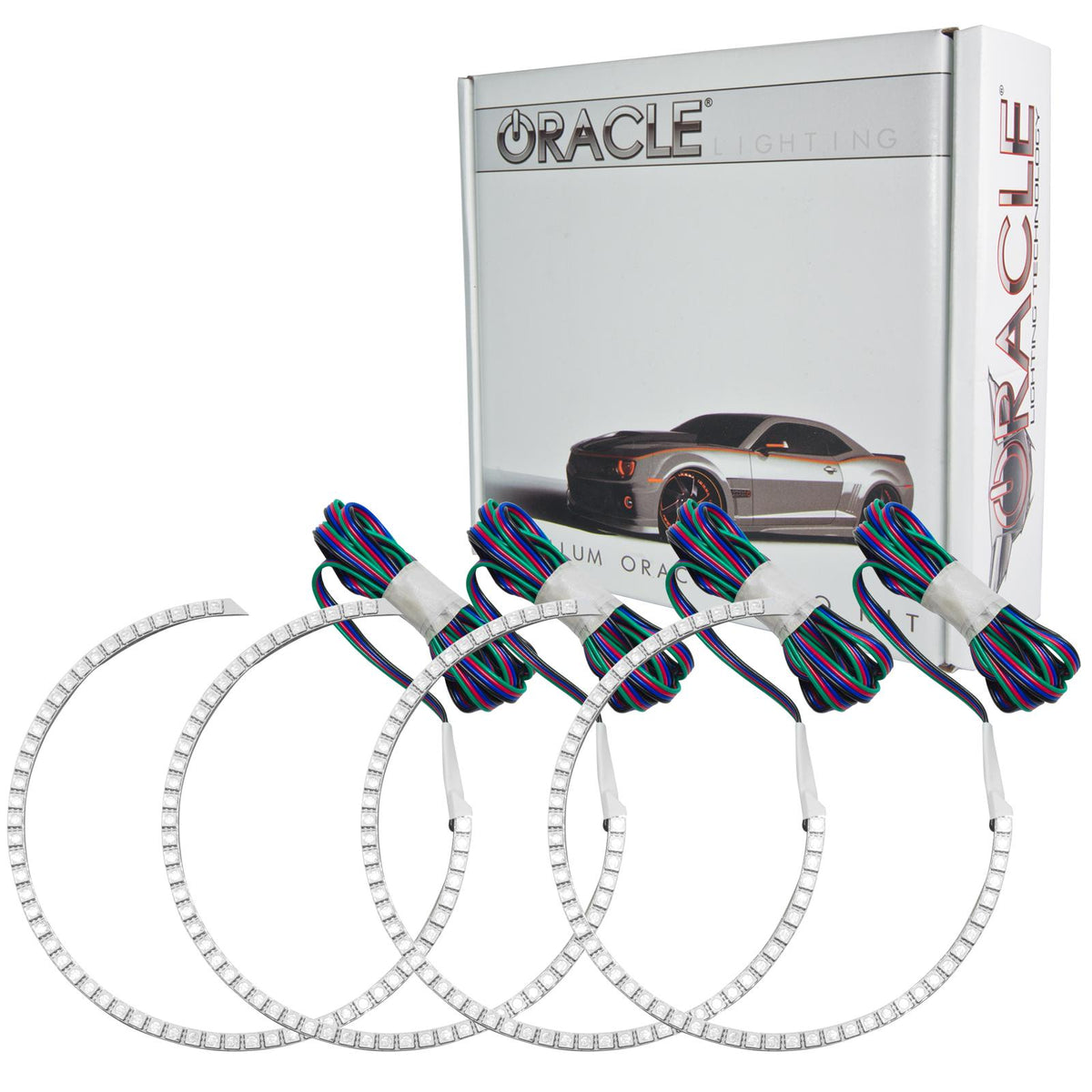 Oracle Lighting Colorshift Halo Kit, Non-Projector Headlight, Colorshift - Simple (2008-2014 Challenger) - 2240-504