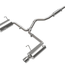 AFE Takeda 2-1/2 IN to 2-1/4 IN 304 Stainless Steel Cat-Back Exhaust w/ Polished Tip Subaru Forester XT 14-18 H4-2.5L (t) - 49-36804-P