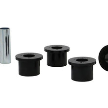 Whiteline Performance Rear Spring Eye Front Bushing 86-94 Nissan Whiteline (1986-2004 D21, Frontier, Xterra) - W71646