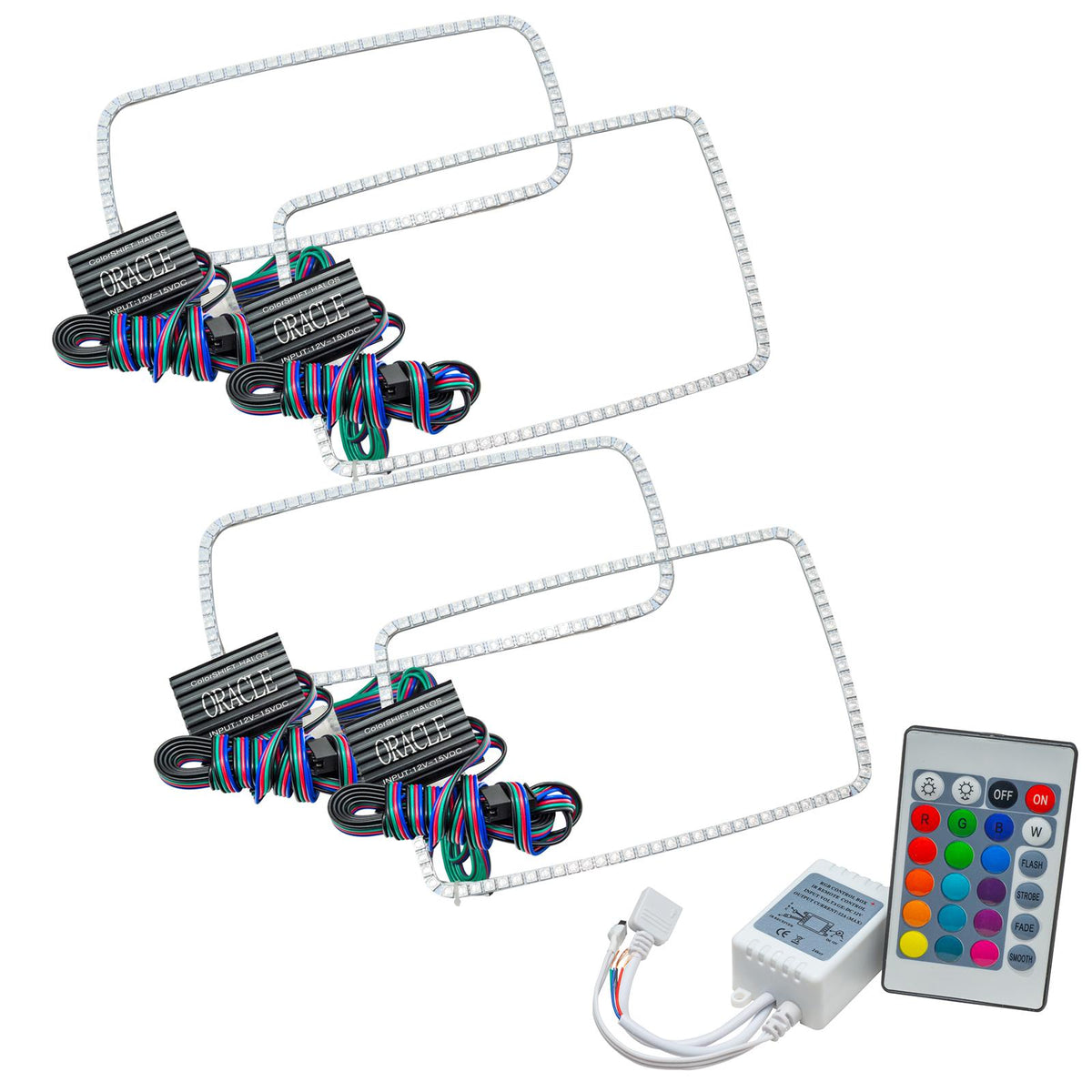 Oracle Lighting Colorshift Halo Kit, Colorshift - Simple (2008-2010 F-250, F-250 Super Duty) - 2249-504