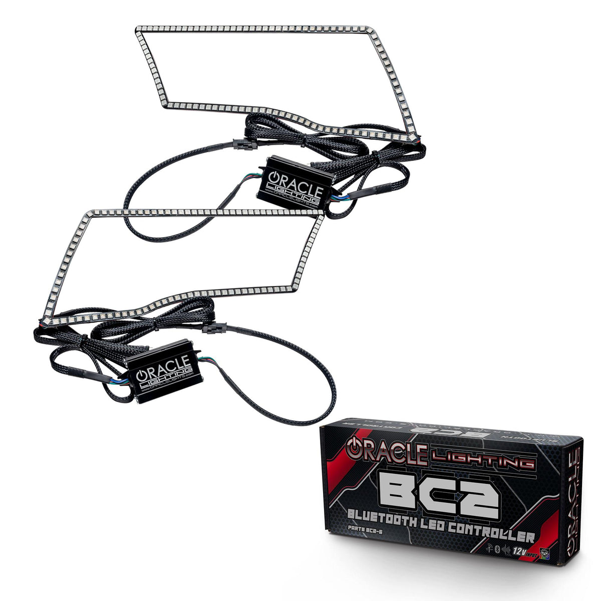 Oracle Lighting Colorshift Halo Kit, Colorshift - Bc1 (2009-2018 2500, 3500, Ram 1500, Ram 2500, Ram 3500, 1500) - 2250-335