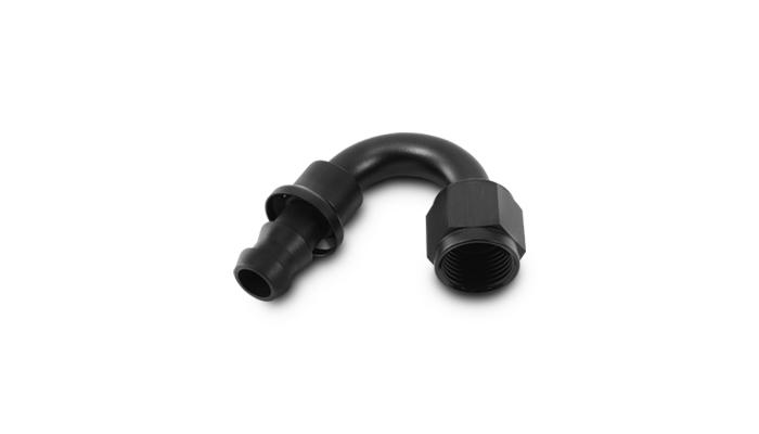 Vibrant Performance Push-On 150 Deg. Hose End Fitting, Hose Size: -10An - 22510