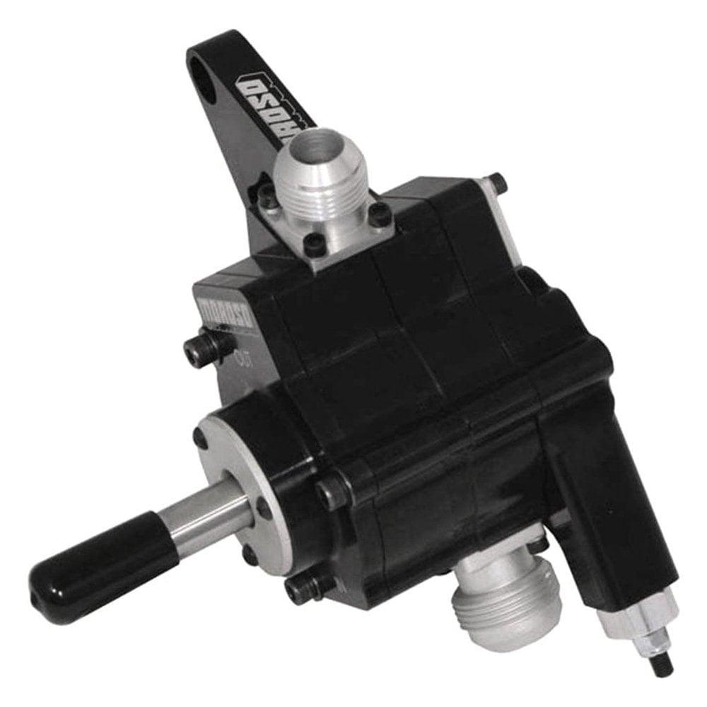 Moroso External Oil Pump, Single Stage, Black Series, Dragster,.875 Pressure - 22521