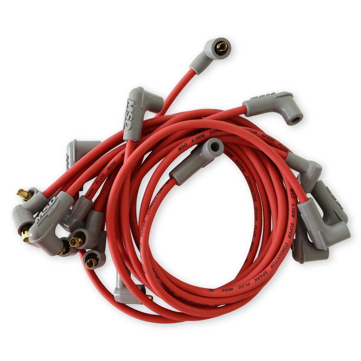 Super Conductor Spark Plug Wire Set, Small Block Chevy, Socket Dist. Cap.  - 31599