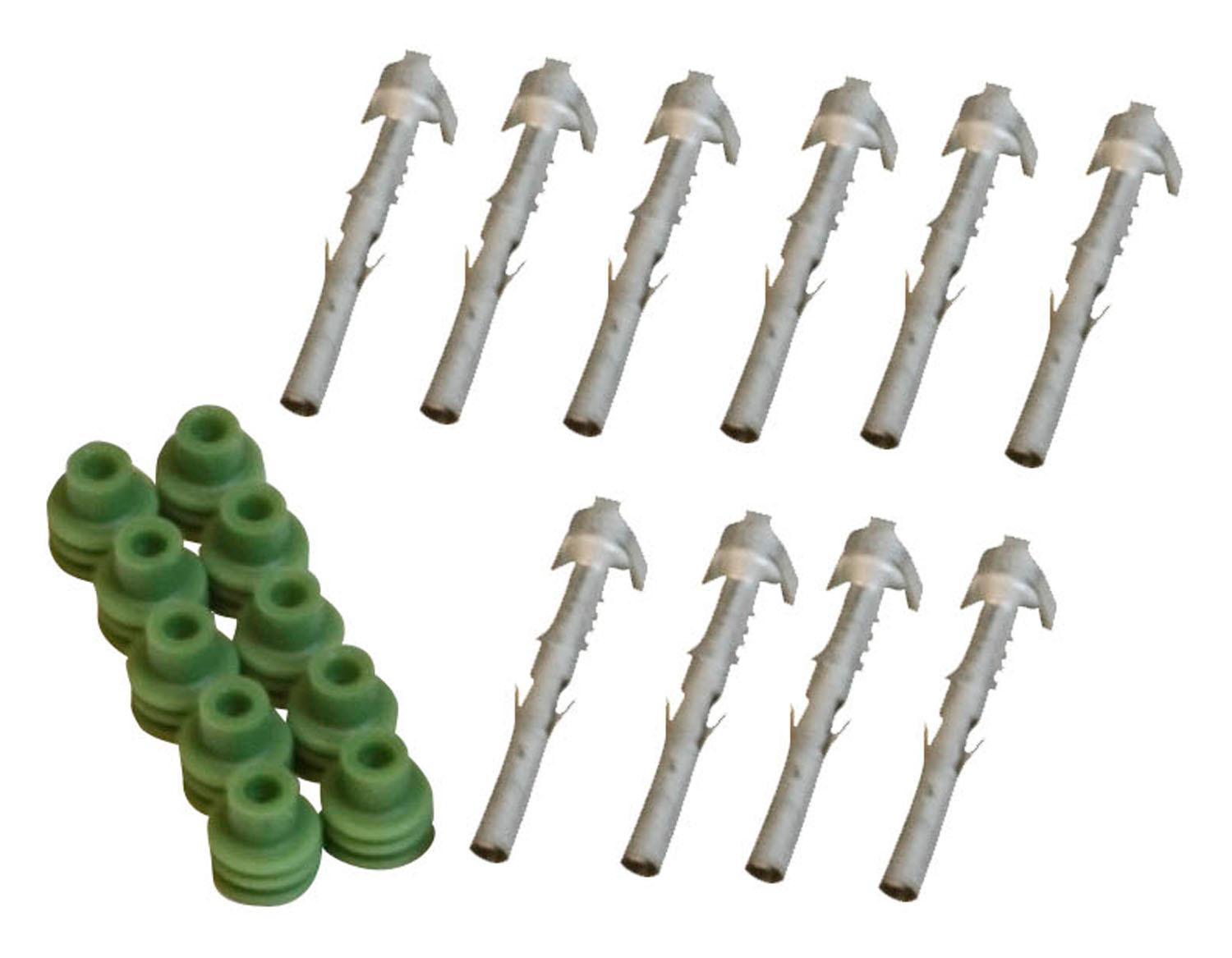 10 Female Pins and Seals.  - 8191
