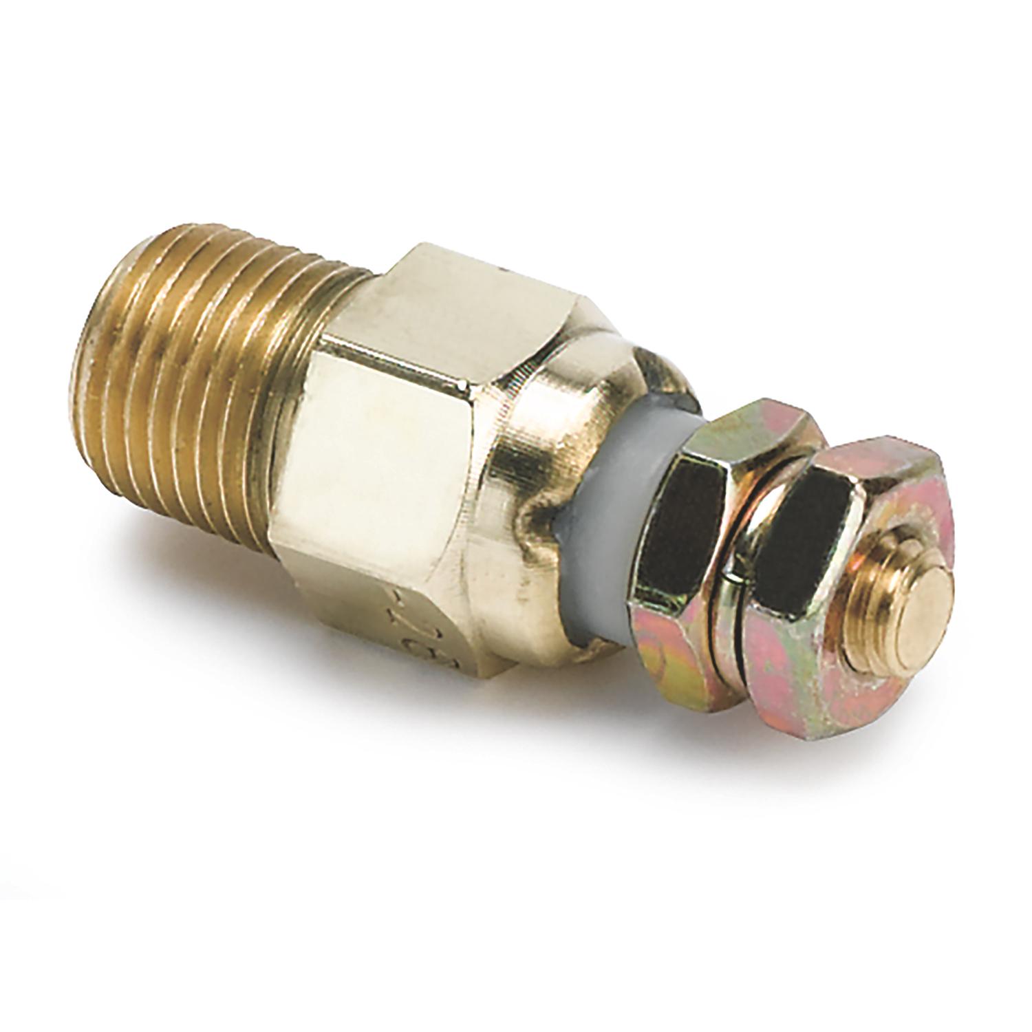 Auto Meter SENSOR, TEMPERATURE, 1/8NPTF MALE, SHALLOW DEPTH, SHORT SWEEP ELEC. - 2259