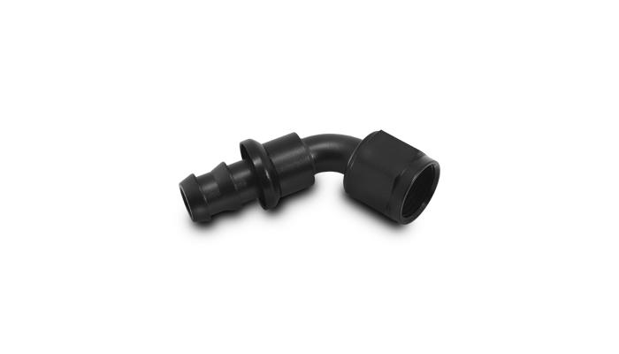 Vibrant Performance Push-On 60 Deg. Hose End Elbow Fitting, Size: -12An - 22612