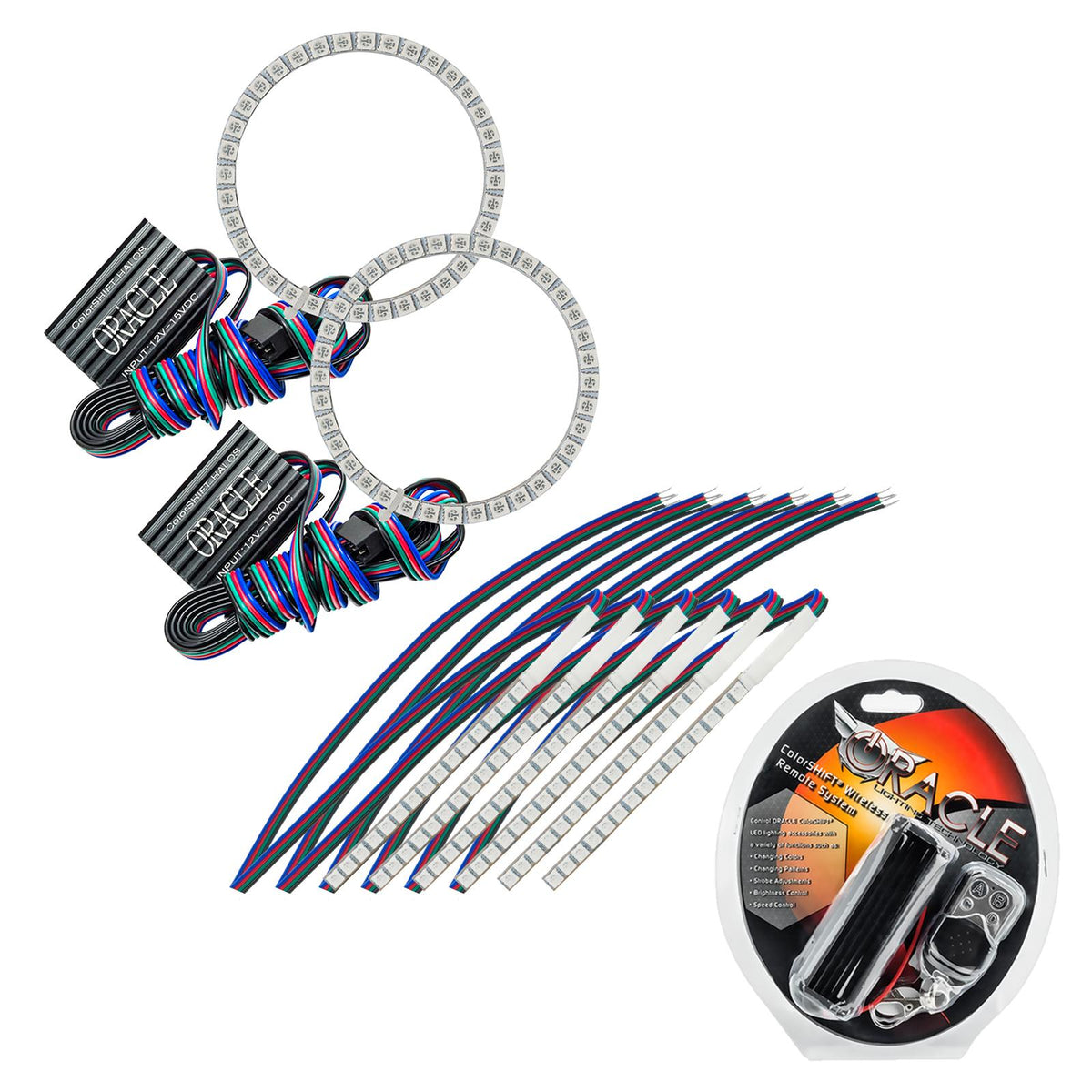 Oracle Lighting Colorshift Concept Strip Kit (2015-2018 Mustang) - 2267-330