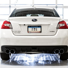 AWE Tuning Subaru WRX/STI VA/GV Sedan Track Edition Exhaust - Chrome Silver Tips (102mm) - 3020-42058