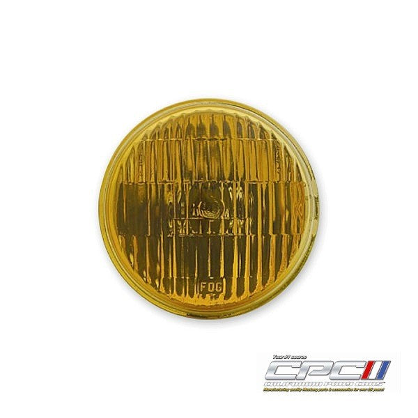 California Pony Cars 1965-1968 Mustang Fog Lamp Bulb, 12 Volt Amber, "Fog" Script On Face - ELE-658-579